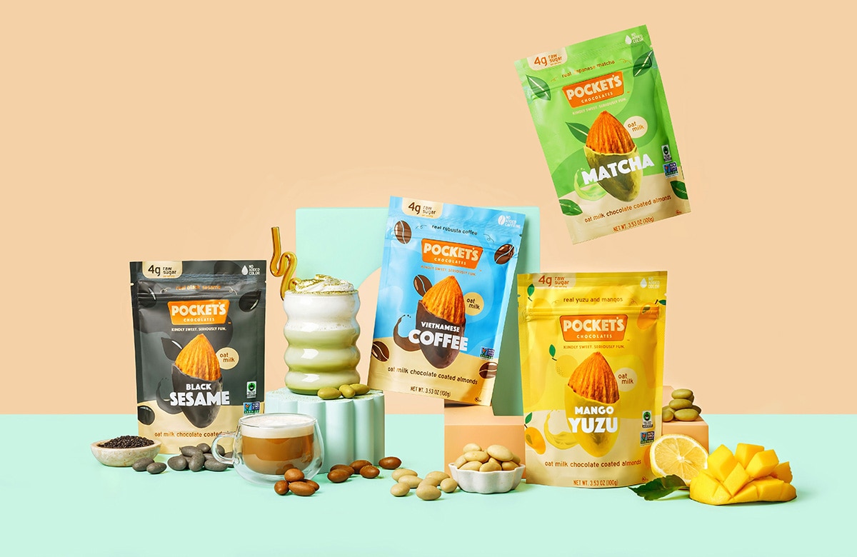 Pockets Chocolates Almonds